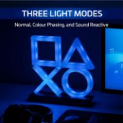 Picture of Playstation Icons Light PS5 XL - Color Phasing and Sound Reactive Game Room Lighting - Blue