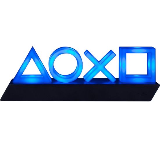 Picture of Playstation PS5 Icons Light with 3 Light Modes Music Reactive Game Room Lighting - Blue