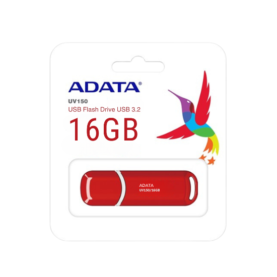 Picture of ADATA 16GB UV150 - Red