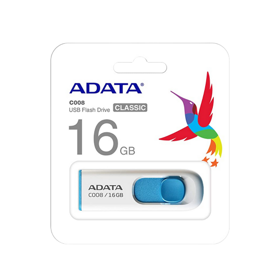 Picture of ADATA 16GB C008 - White